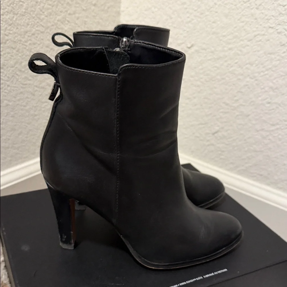Coach ankle booties